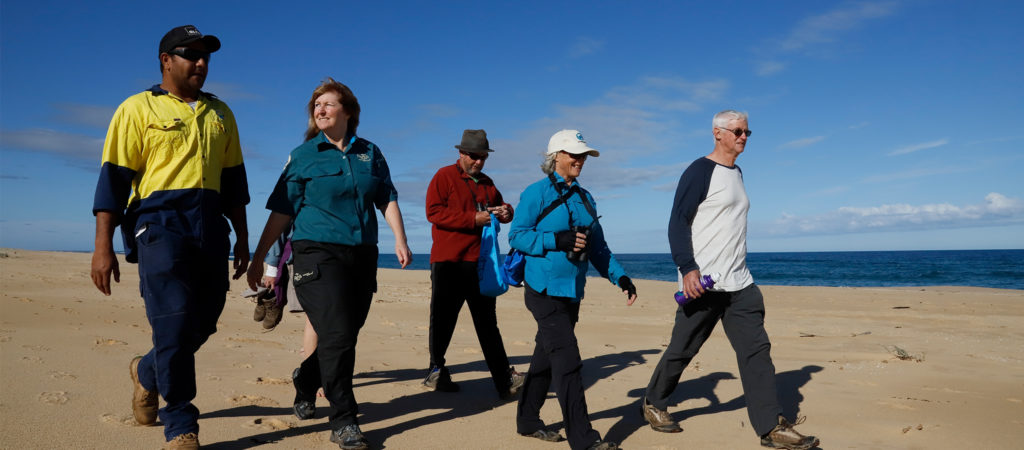 Beach walk